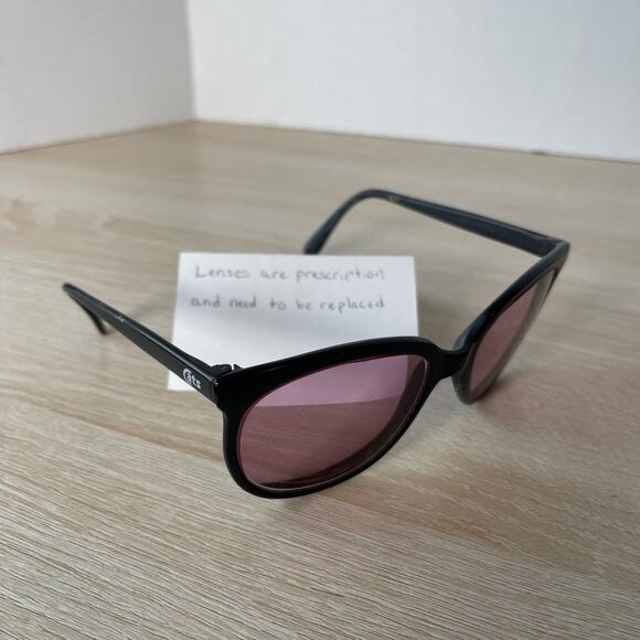 Vintage Ray-Ban Bausch & Lomb Cats Sunglasses FRAMES ONLY France Nylon Black - Picture 1 of 11